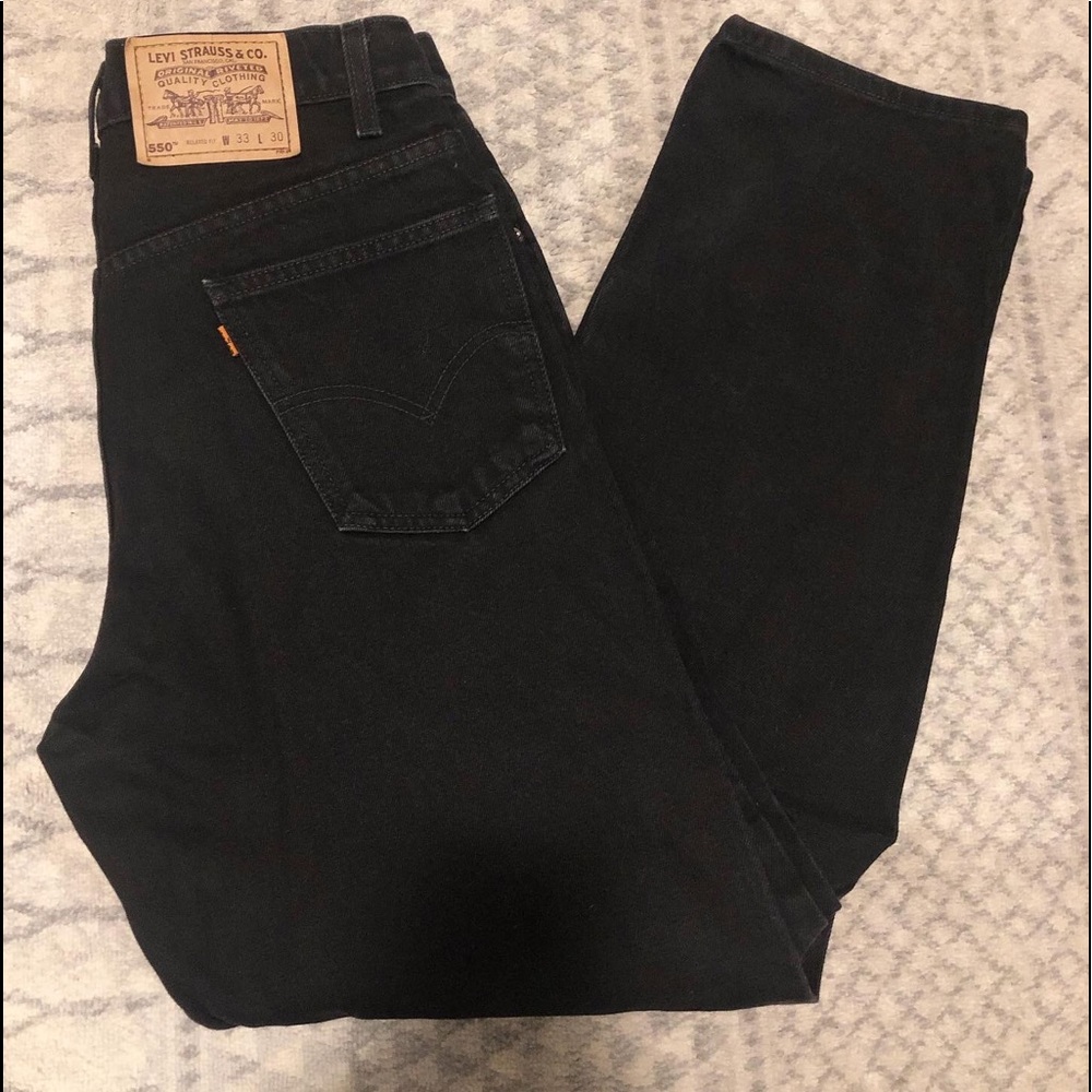 🍊 Vintage Levi’s 550s Orange Tab